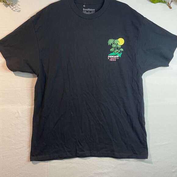 Monaco 2 Avril 1934 Graphic T-Shirt Size XL New Without Tags - Picture 1 of 8
